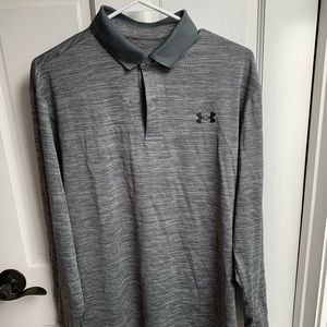 Under Armour Long Sleeve Golf Performance Polo, NWT
